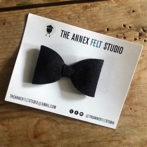 New, handmade felt baby bow ties